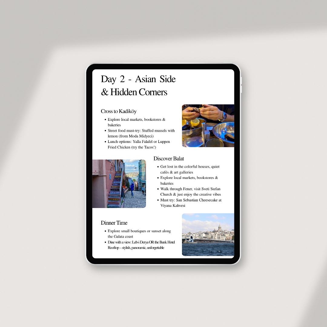 Istanbul 72h Travel Guide