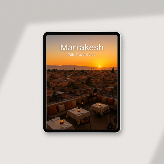Marrakesh 72h Travel Guide