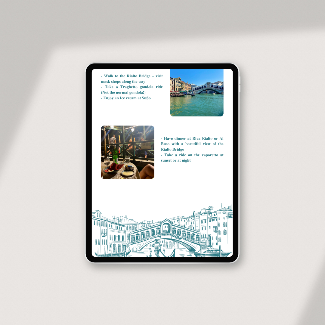 Venice 72h Travel Guide